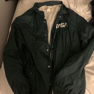 Oversized NASA windbreaker